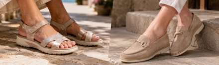 Sandalen vs. instappers: wat kies jij deze zomer?