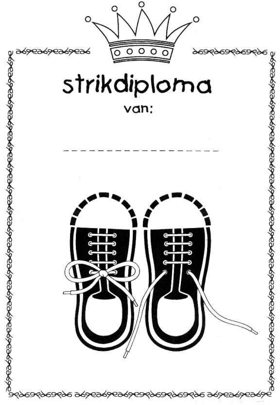 Strikdiploma uitprinten - Van Mierlo Schoenen