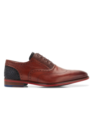 Floris van Bommel Sfm-30229-24-01 de stapper cognac Floris van Bommel Sfm-30229-24-01 de stapper cognac