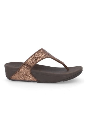 FitFlop™ Lulu glitter bruin