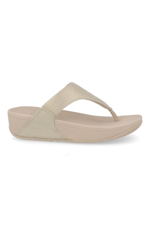 FitFlop™ Lulu glitz canvas beige