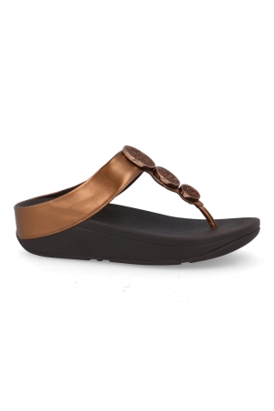 FitFlop™ Halo bead circle brons