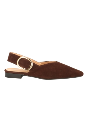 Babouche Yena-2 donkerbruin Babouche Yena-2 donkerbruin